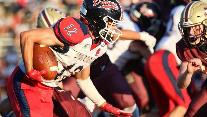 Caden Gordon and Grove City play host to Westerville Central on Friday, Sept. 11.