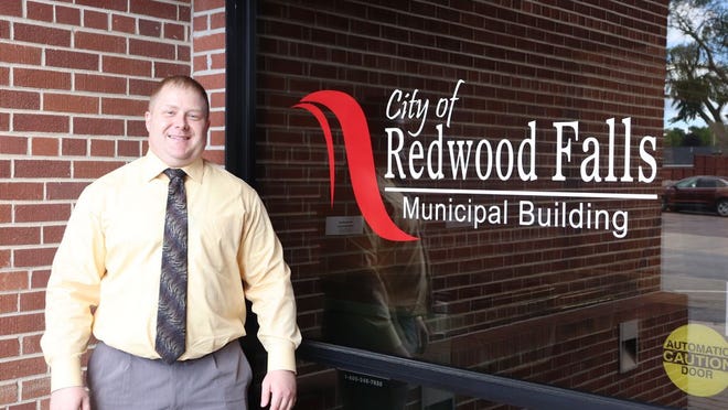 Trenton Dammann (above) recently began his new role serving as the attorney for the City of Redwood Falls.