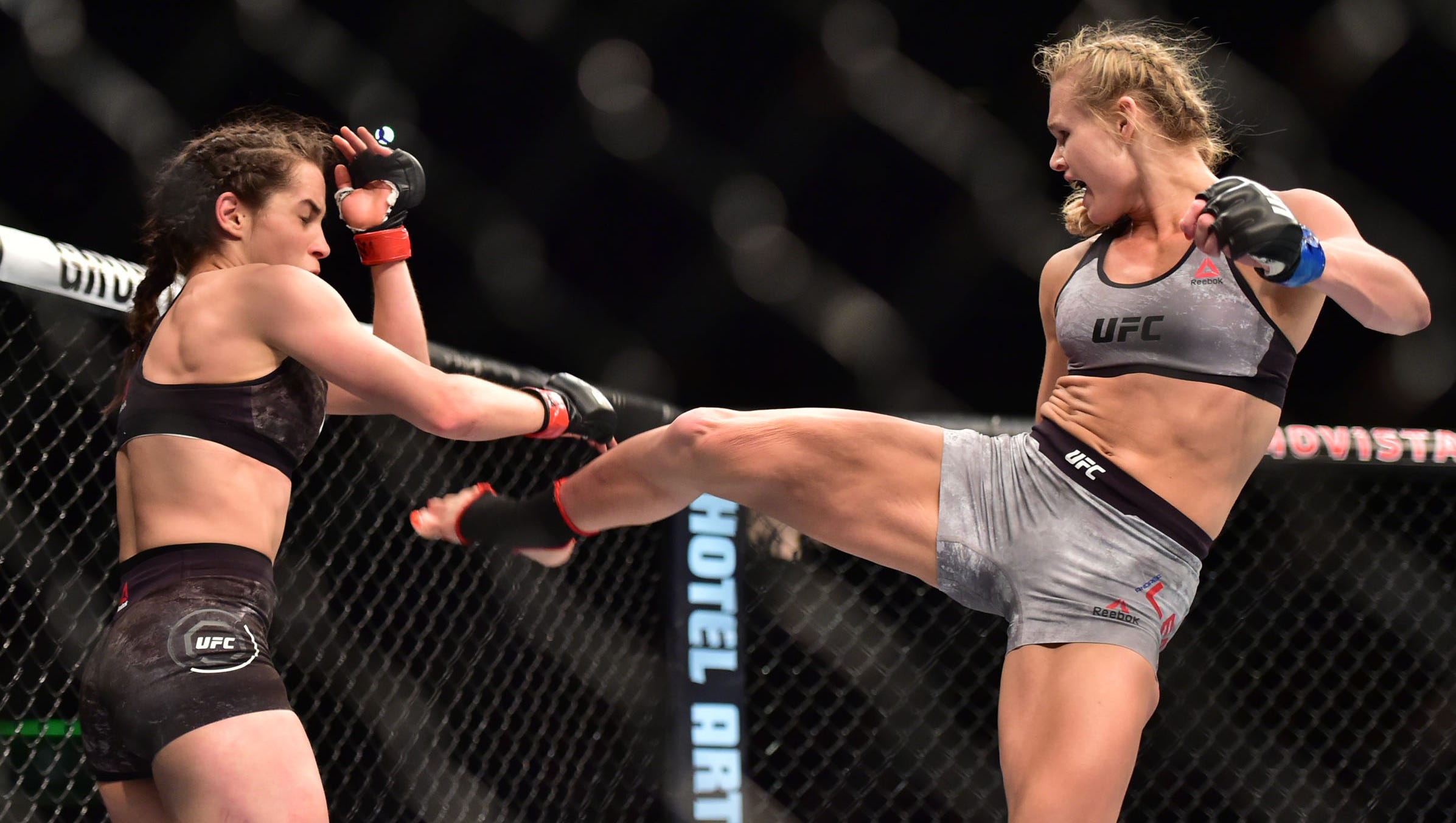 Shreveport's Andrea Lee scores unanimous victory in UFC debut