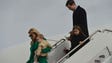 Behind Ivanka are her husband, young New York real
