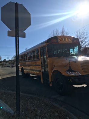 Buses begin to transport students and faculty members