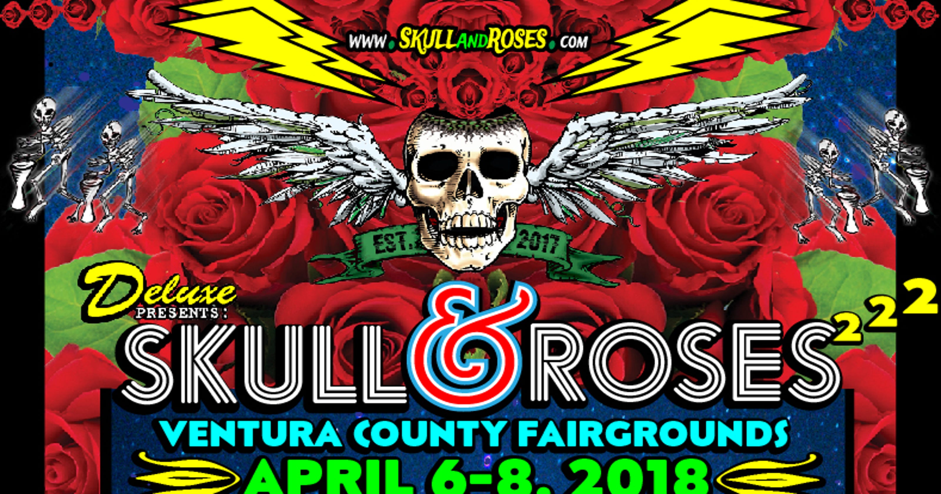 Skull & Roses Grateful Dead fest returns to Ventura County Fairgrounds