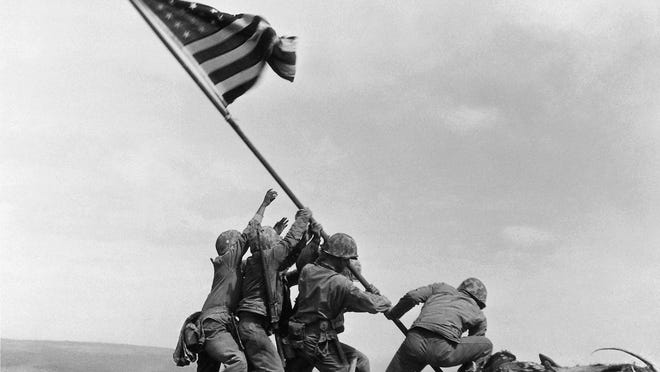 A photo lifts the spirits of a war-weary America A photo lifts the spirits of a war-weary America