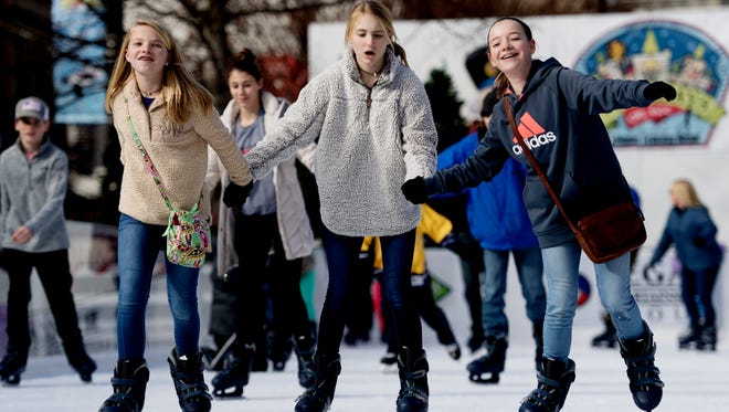 How are your ice skating skills? Head down to Holidays On Ice in Market Square like this group did on Tuesday, December 26, 2017 and give it a try. But hurry, the rink closes January 7th!