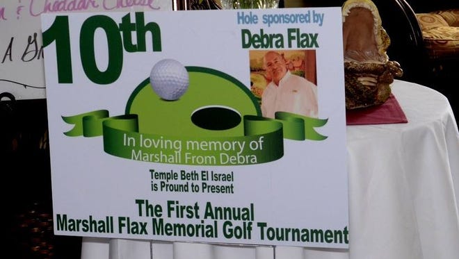 Community members have the opportunity to be a sponsor for the second Annual Marshall Flax Memorial Golf Tournament.