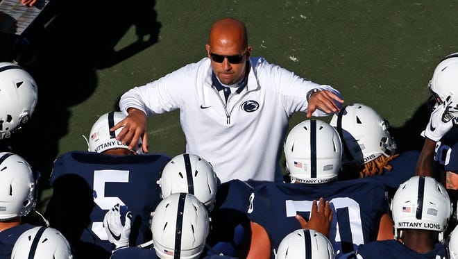 James Franklin will be leading his Nittany Lions through 15 workouts this spring. On Monday he talked about the big opportunity awaiting his young offensive linemen.