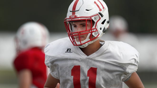 Center Grove football player PJ Buck is the best high school punter in the state while overcoming heartbreak. His mom and two brothers were killed in a fiery crash on I-65 near Lafayette in 2015.