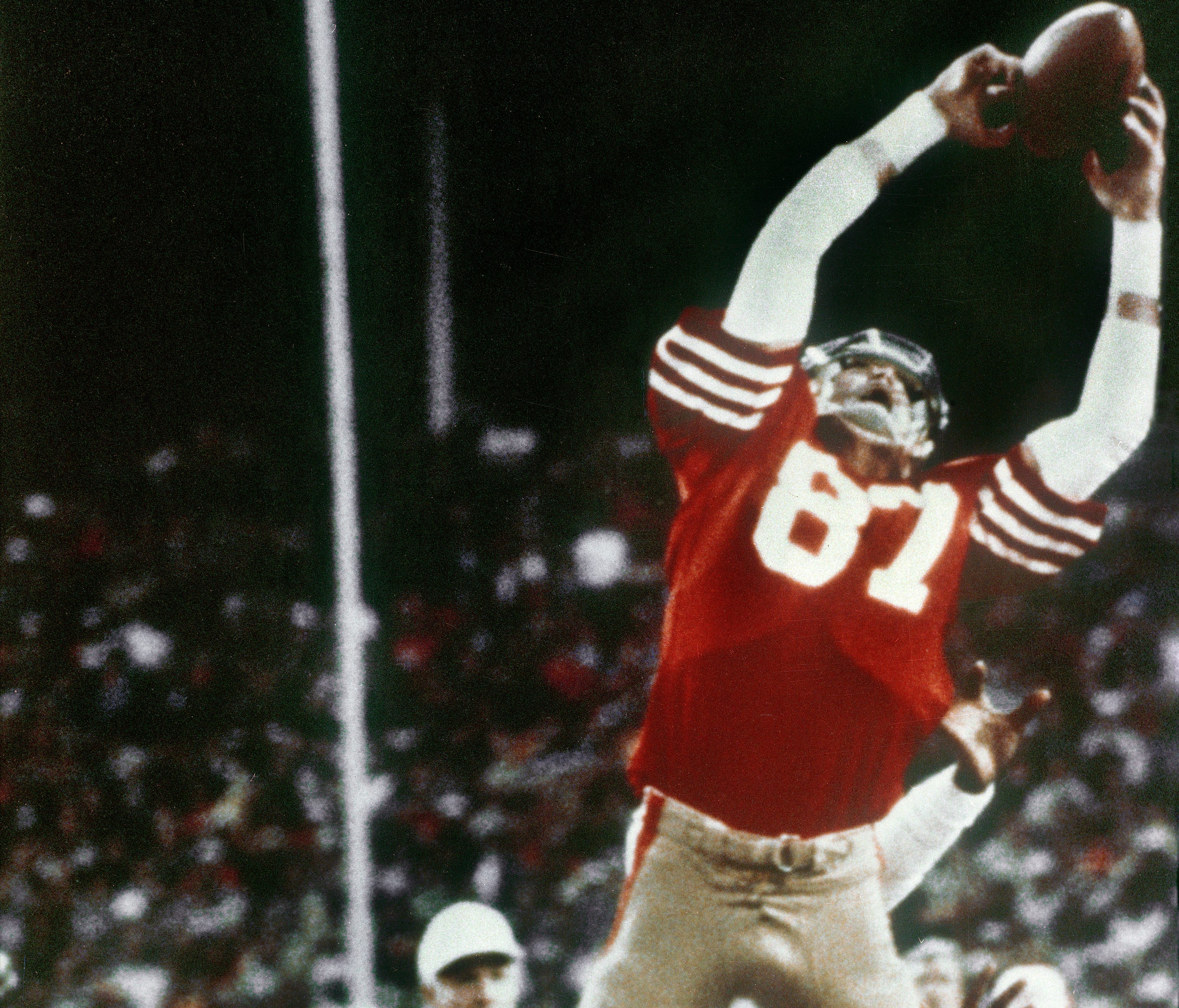 Dwight Clark, who made one of the most famous plays in NFL history with 