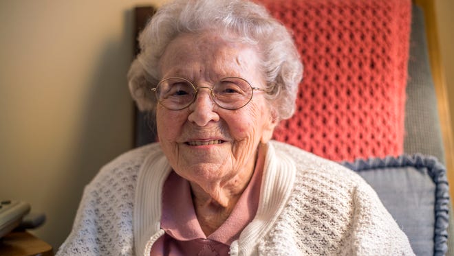 De Etta Lalley, 105, of Binghamton, will turn 106 in January.