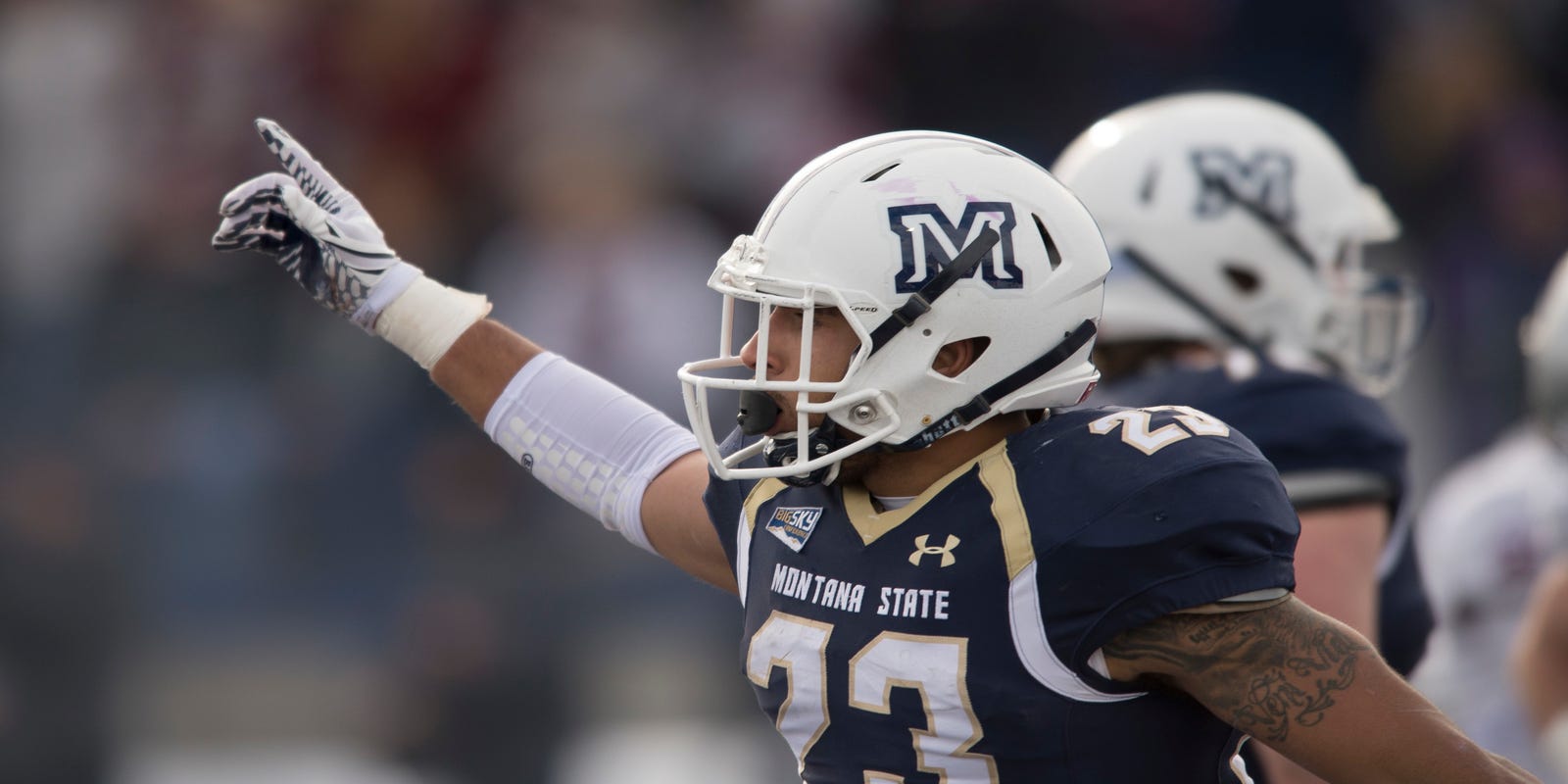 College Football Montana State Defeats Montana