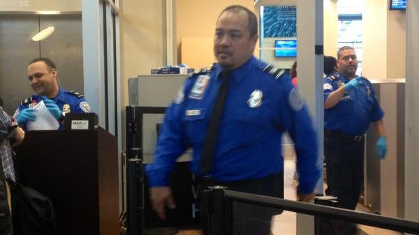 Westchester County Airport TSA officer Jeffrey Tom.