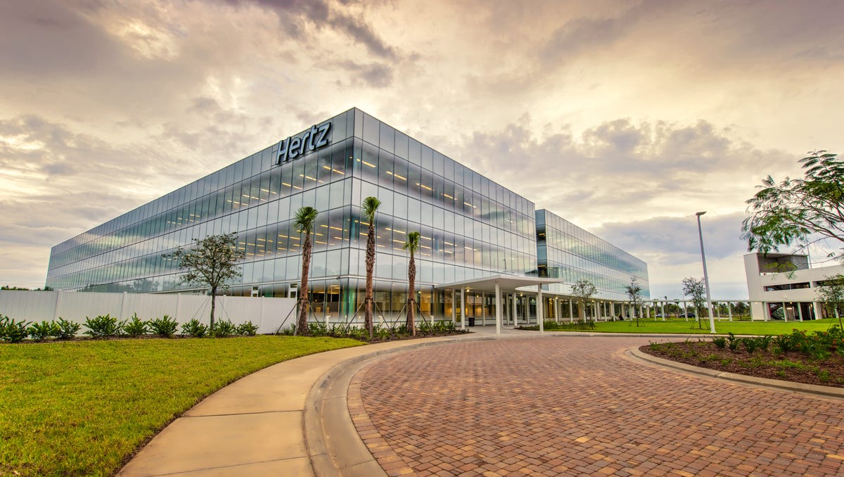 First look Inside new Hertz headquarters