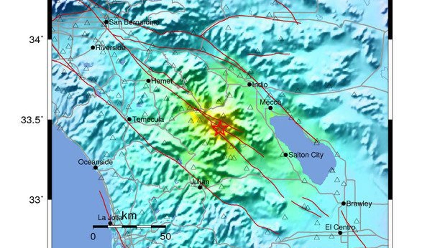 Southern California rocked by magnitude-5.2 earthquake
