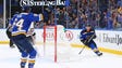 Oct. 18: St. Louis Blues forward Jaden Schwartz (17)