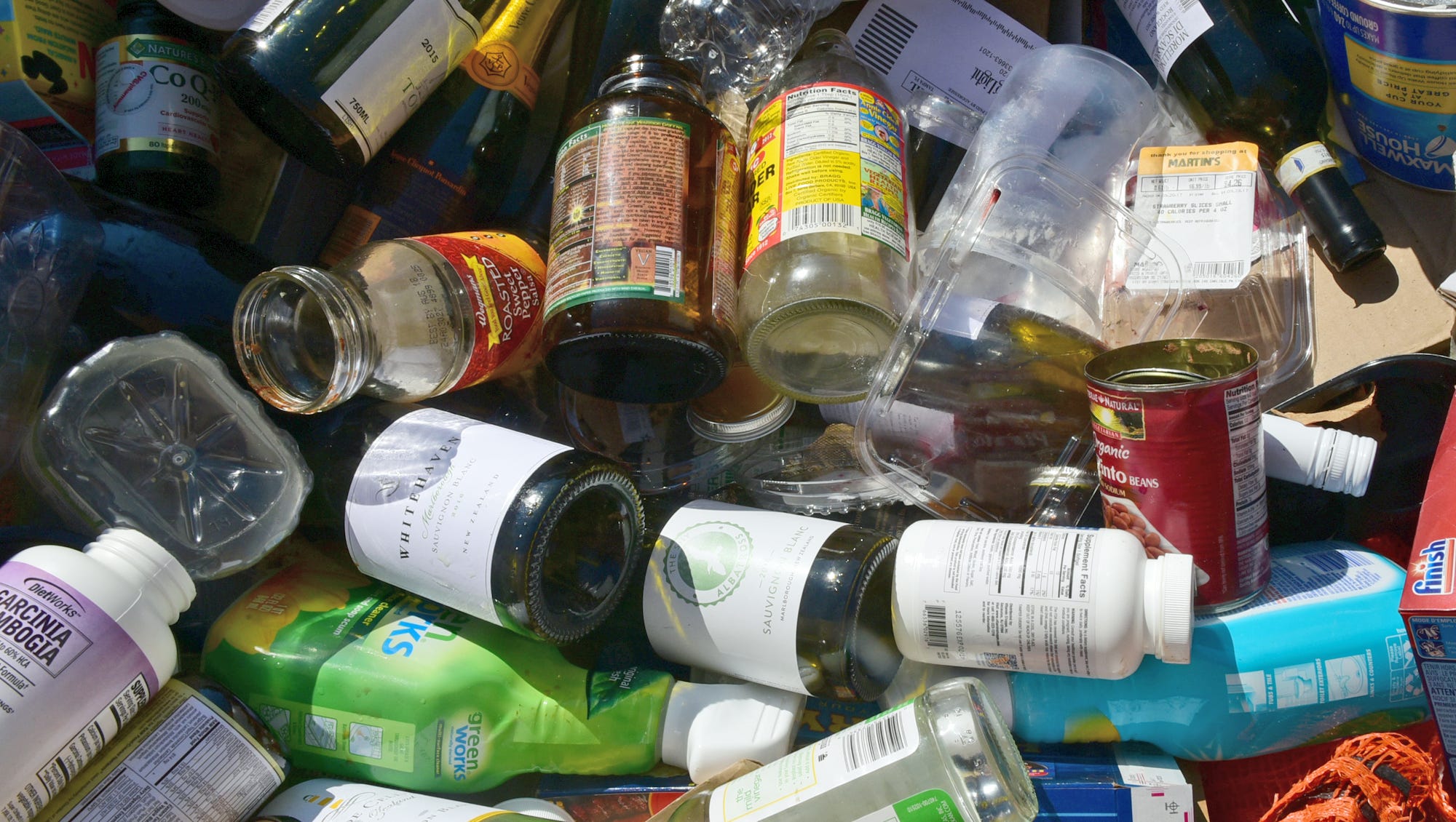 Waste Management will stop recycling glass bottles