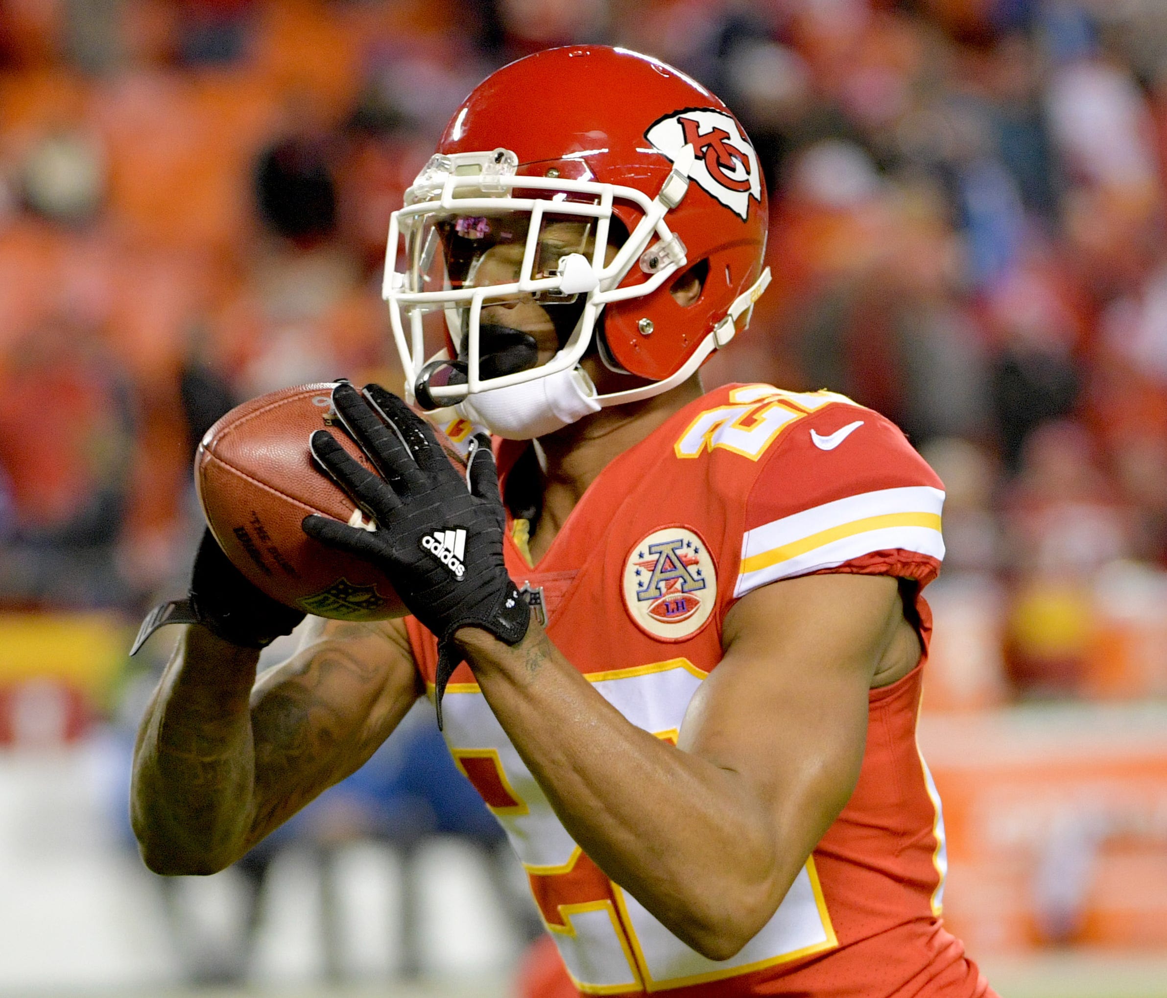 Chiefs CB Marcus Peters had a major impact Saturday after returning to the lineup.