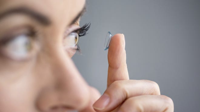 Handling contact lenses improperly can put you at risk for infections.