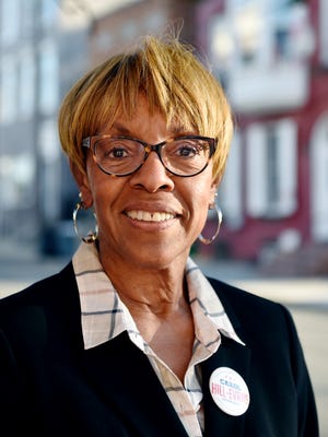 Carol Hill-Evans stands for a portrait on South Duke Street Thursday, Sept. 15, 2016. Hill-Evans, a York City Council member for nine years, is the Democratic candidate for the Pennsylvania legislature's 95th District seat.