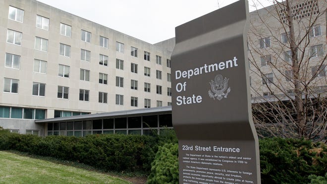 A State Department counterterrorism official was arrested and charged with soliciting a minor for sex in an online sting operation by Fairfax County Police Department in Virginia.
