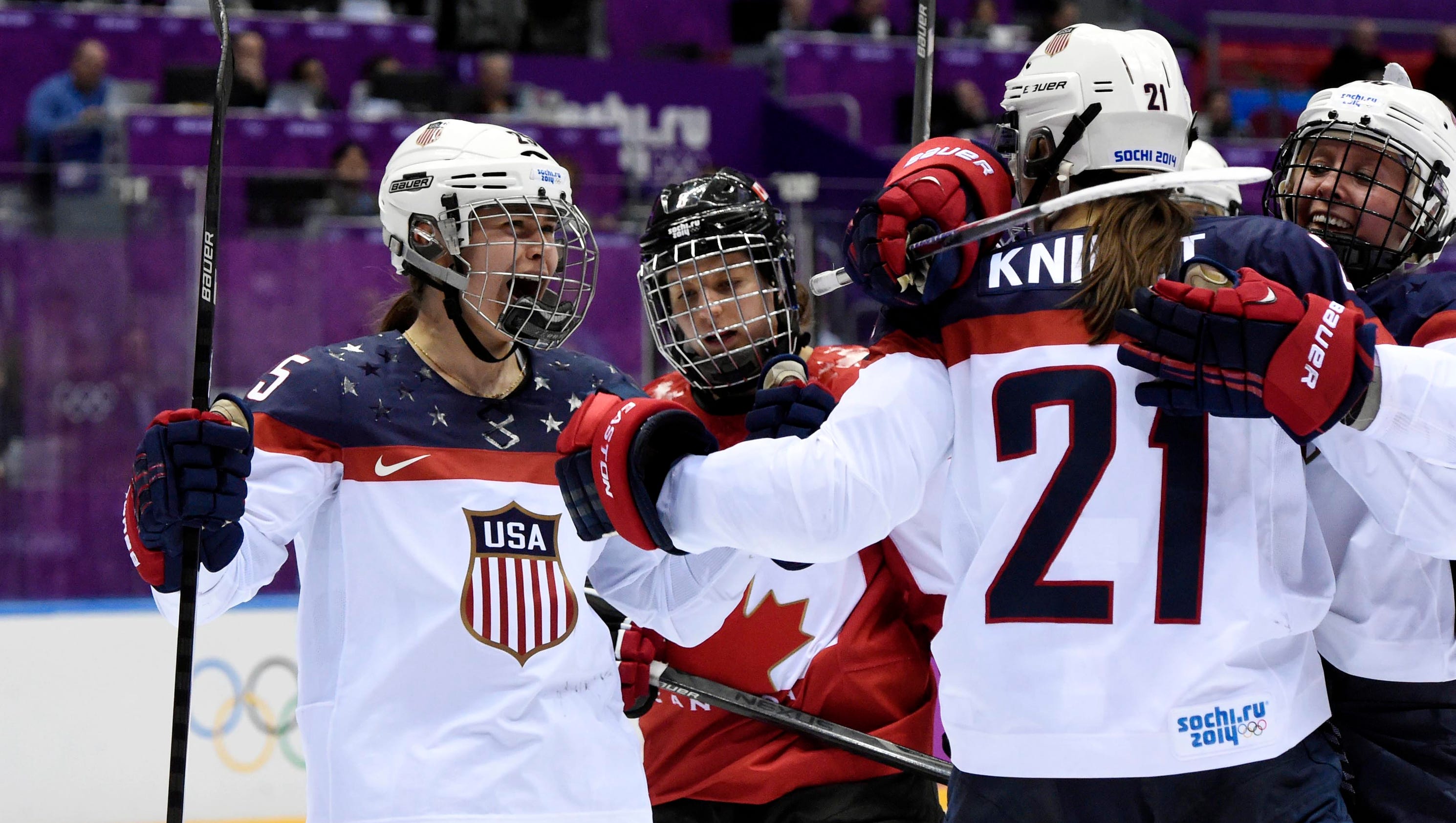 Brennan U.S. women's hockey team scores a win for women everywhere