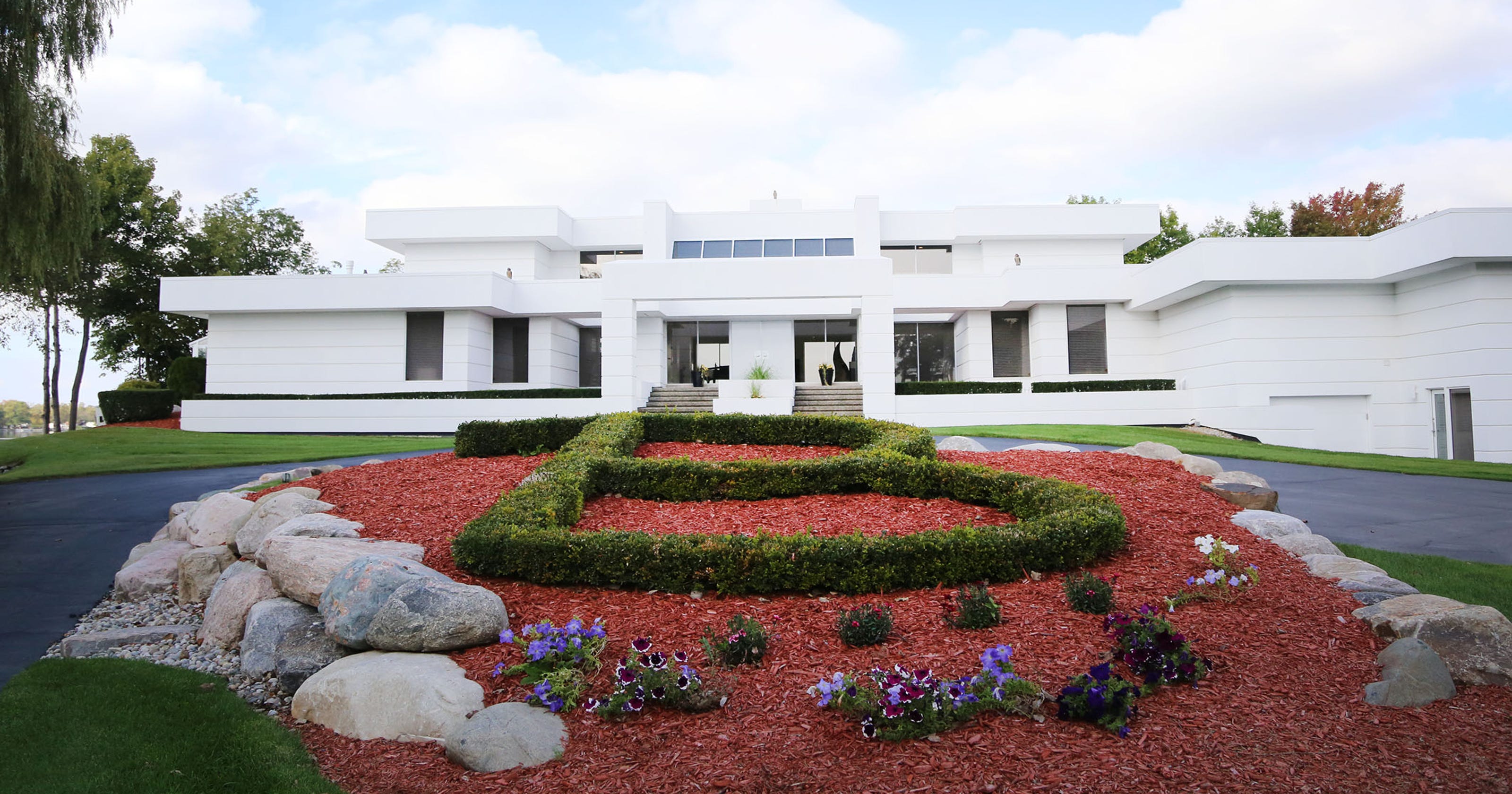 Michigan House Envy Your own peninsula, and a big mansion