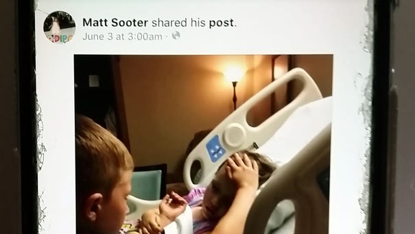 Matt Sooter of Rogers, Ark., snapped a picture of...