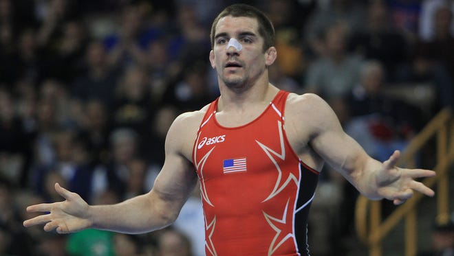 Brent Metcalf, seen here in 2012, advanced to the World Championships with a win in the World Team Trials Sunday.