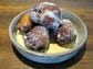 Frittelle, Venetian-style doughnuts, at Dorona, a modern