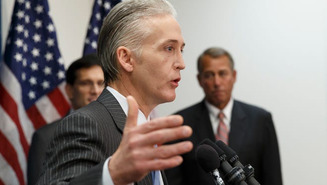Republican leaders tapped Rep. Trey Gowdy, R-S.C., to run a select committee to investigate the Sept. 2012 Benghazi attack on a U.S. diplomatic compound.