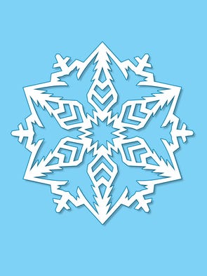 Make-A-Flake: Create snowflakes at home