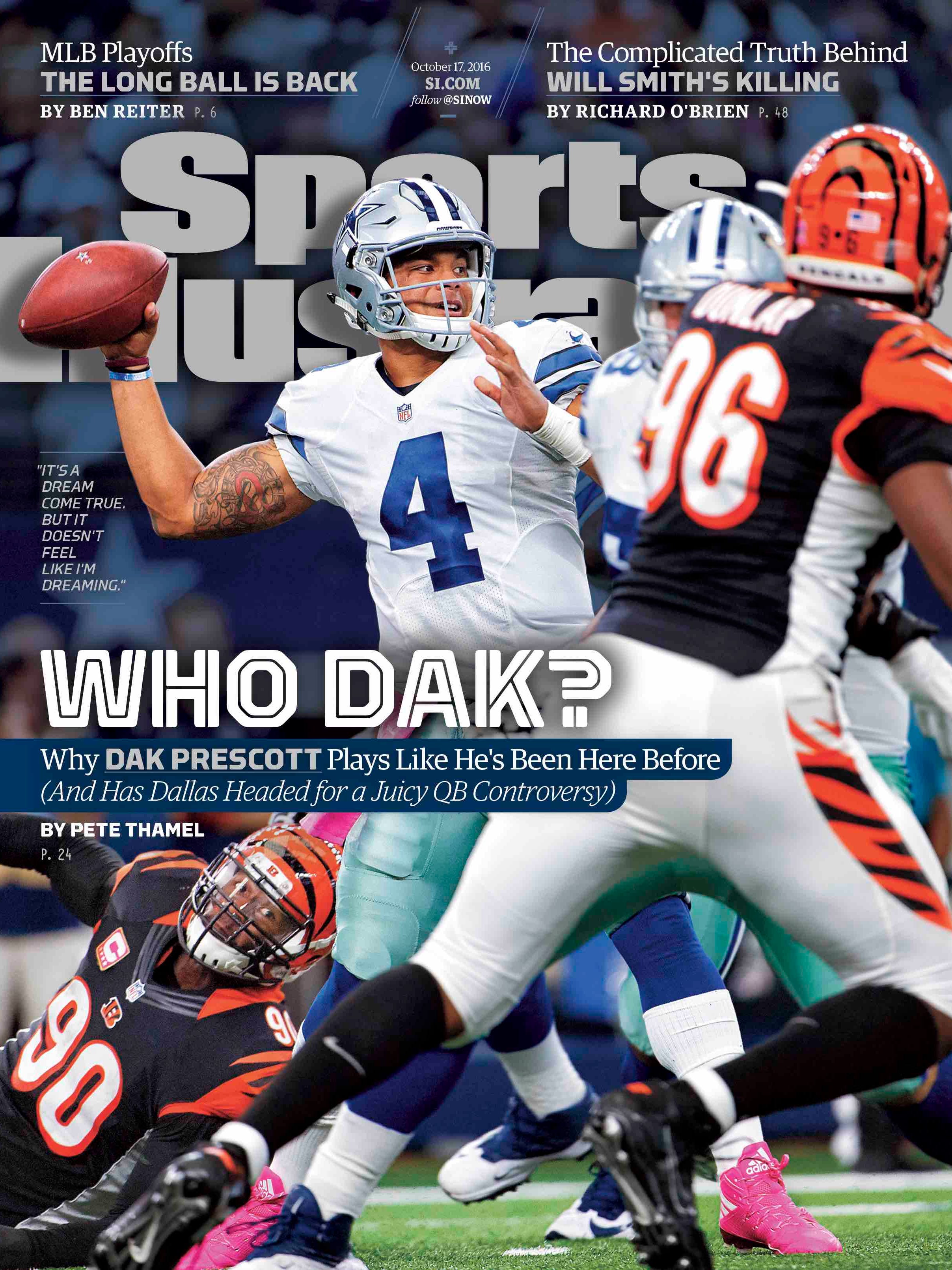 Dak makes cover of Sports Illustrated