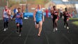 Jordy Nelson competing in the boys 200-meter track