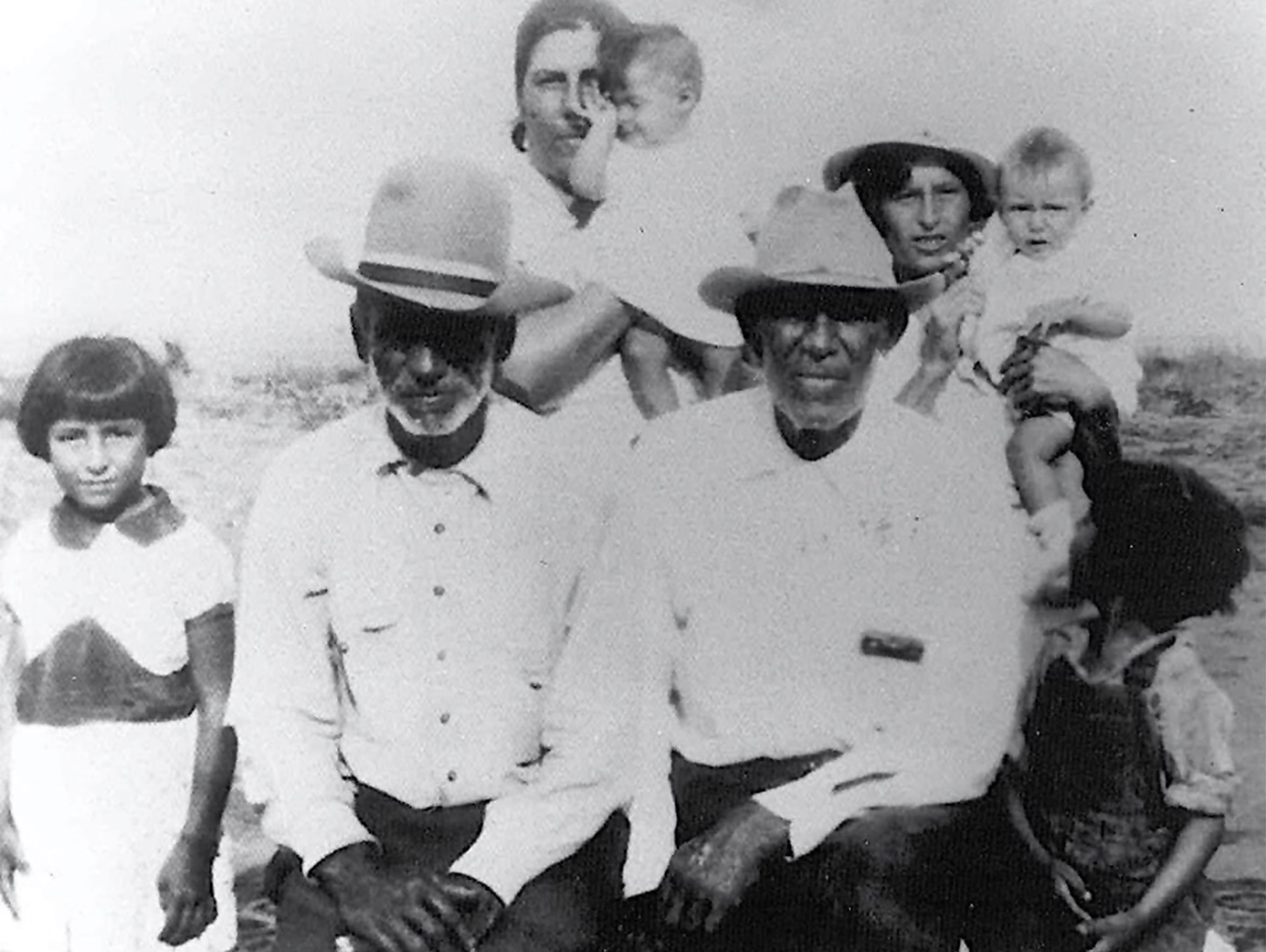 A family photo shows Arlinda Valencia’s grandfather,