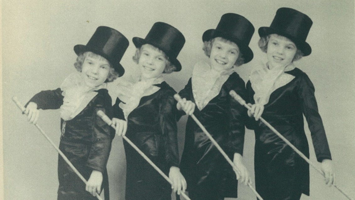 For identical quadruplets, fame came with constraints