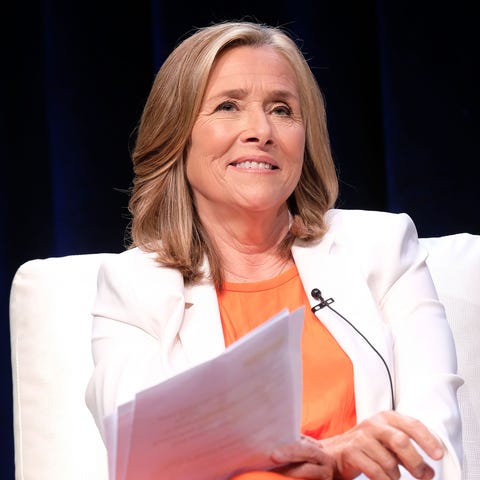 Meredith Vieira of the television show "Great...