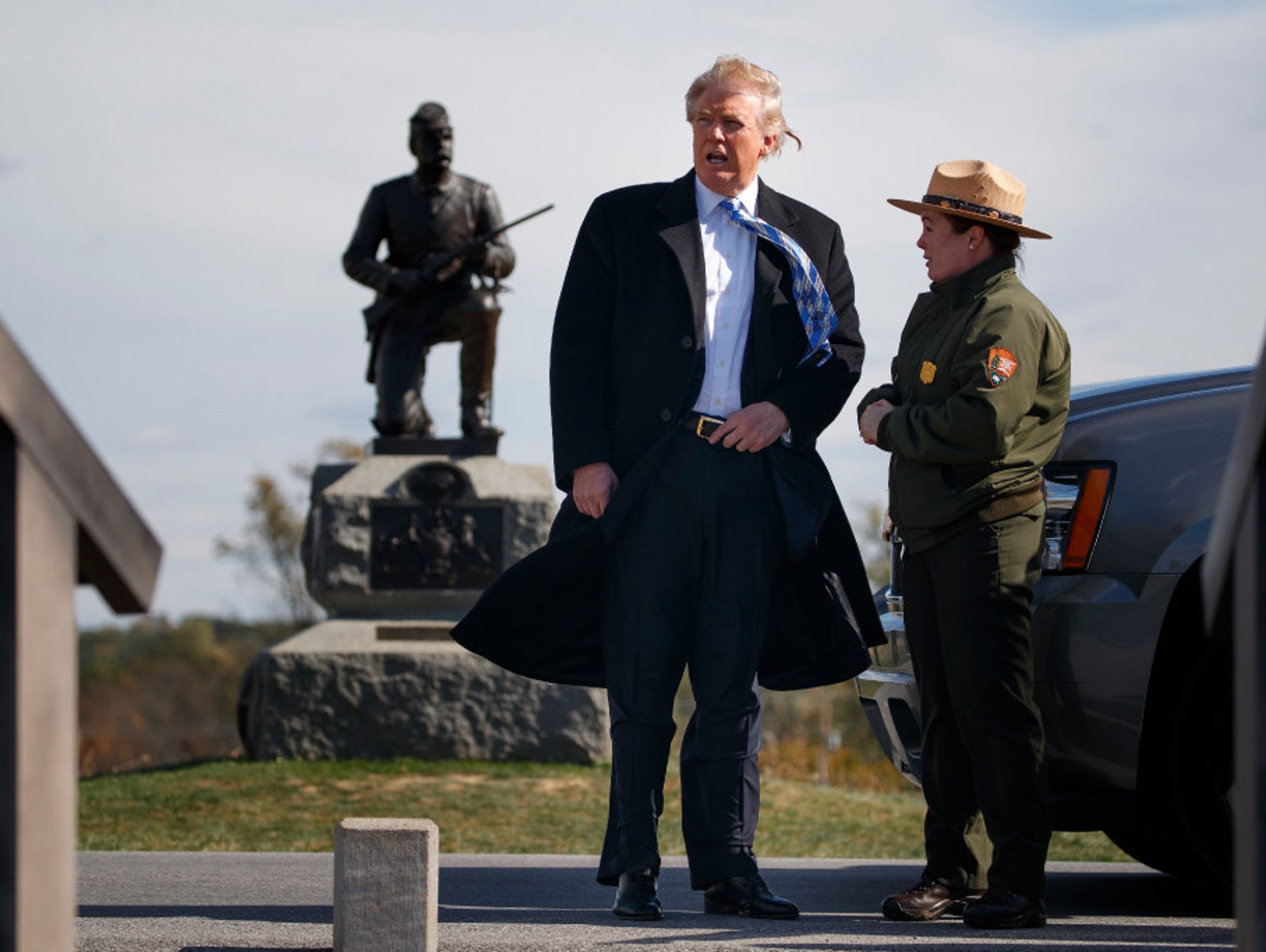 Donald Trump in Gettysburg, Pa., on Oct. 22, 2016,