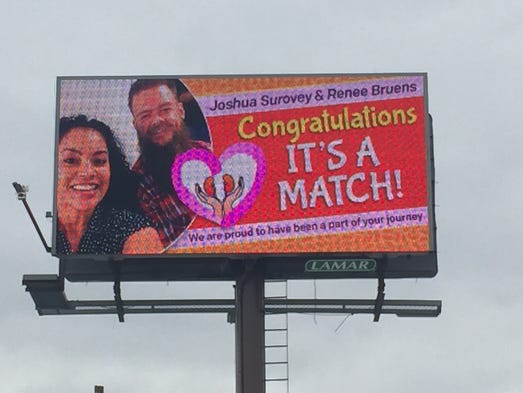 He used advertising to find a donor. Now he has a new kidney and a lifelong friend.