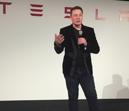 Tesla CEO Elon Musk.
