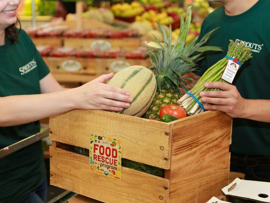 Sprouts Farmers Market donates food products that don't