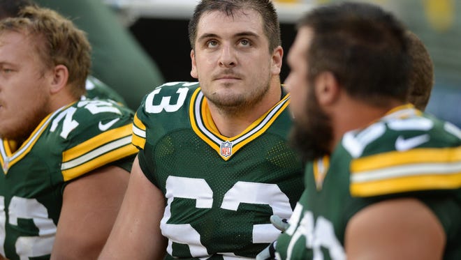 Green Bay Packers center Corey Linsley.