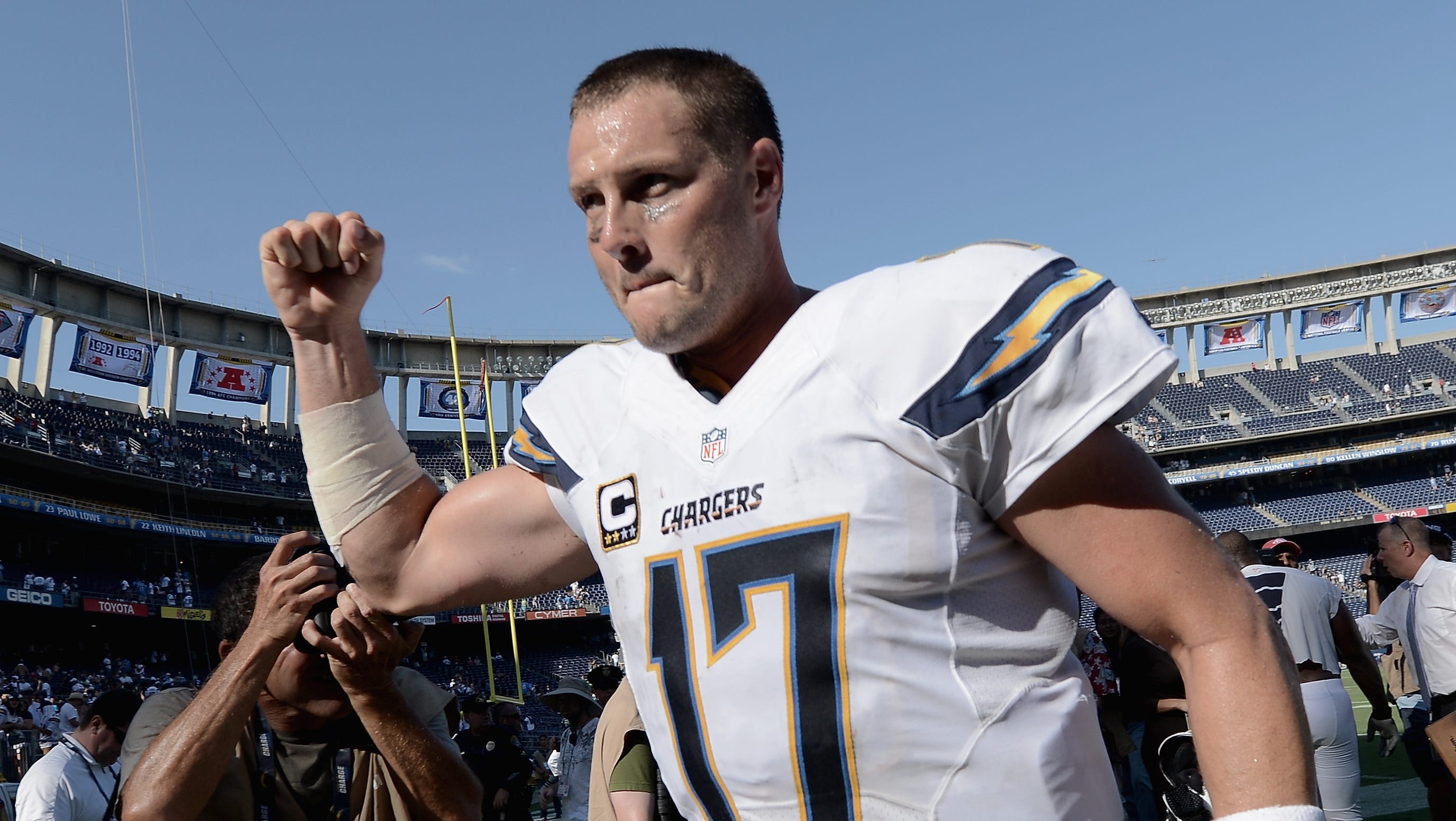 San diego chargers rivers Clearance