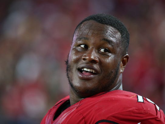 Tackle D.J. Humphries didn't play a game for the Cardinals
