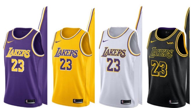 Store Appeared To Leak The Lakers New Uniforms
