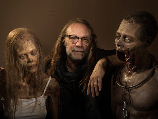 'Walking Dead's' Greg Nicotero sculpts zombie scourge