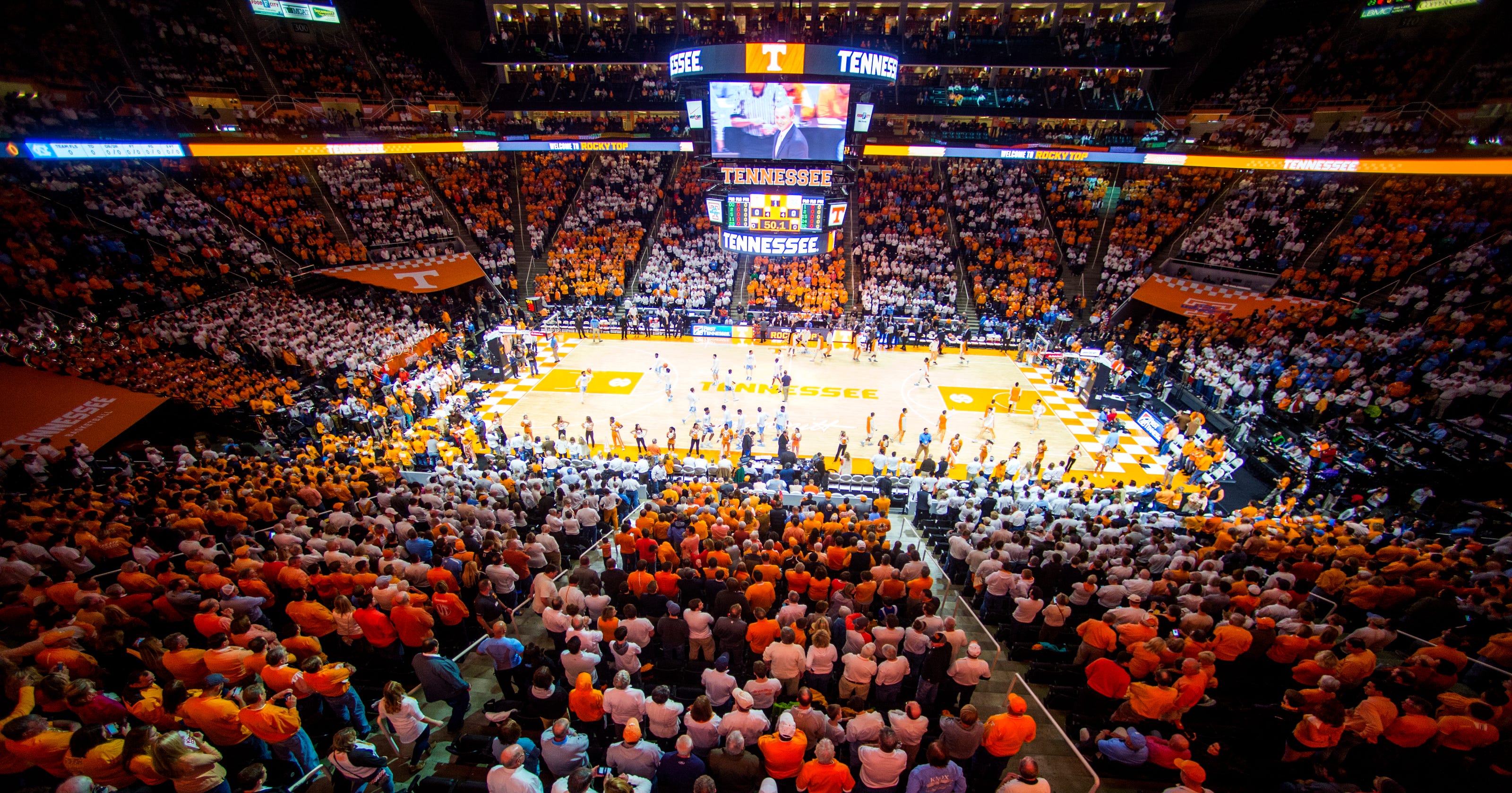Tennessee Basketball Ut Vols Rank Fourth In Attendance In 2018 19