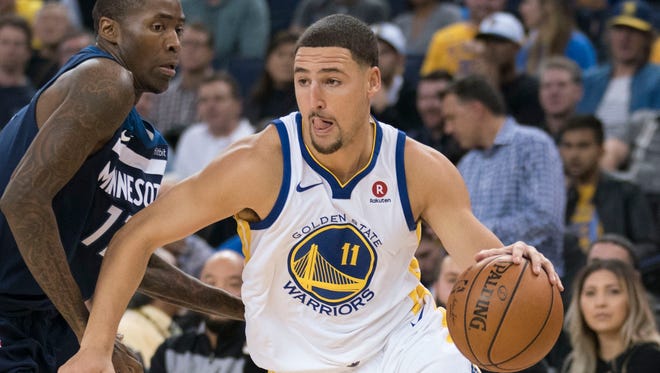 Klay Thompson scored a game-high 28 points for the Warriors.