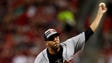 American League pitcher David Price (14) of the Detroit