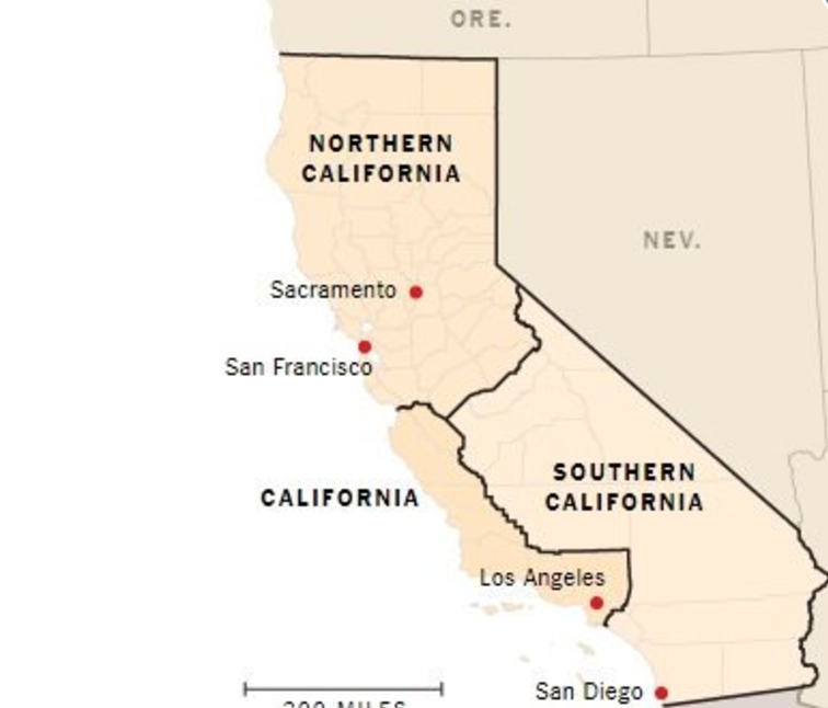 Billionaire venture capitalist Tim Draper wants to split California into three different states.