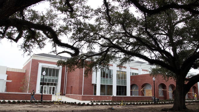 The new UL Student Union is nearly complete Friday, January 9, 2014, in Lafayette, La.