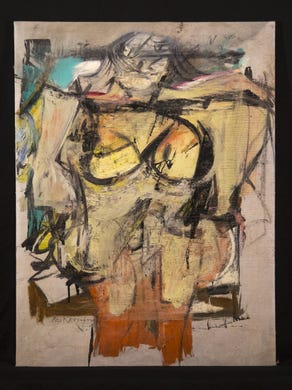 How Did Willem De Kooning Painting End Up In Tiny Cliff New Mexico